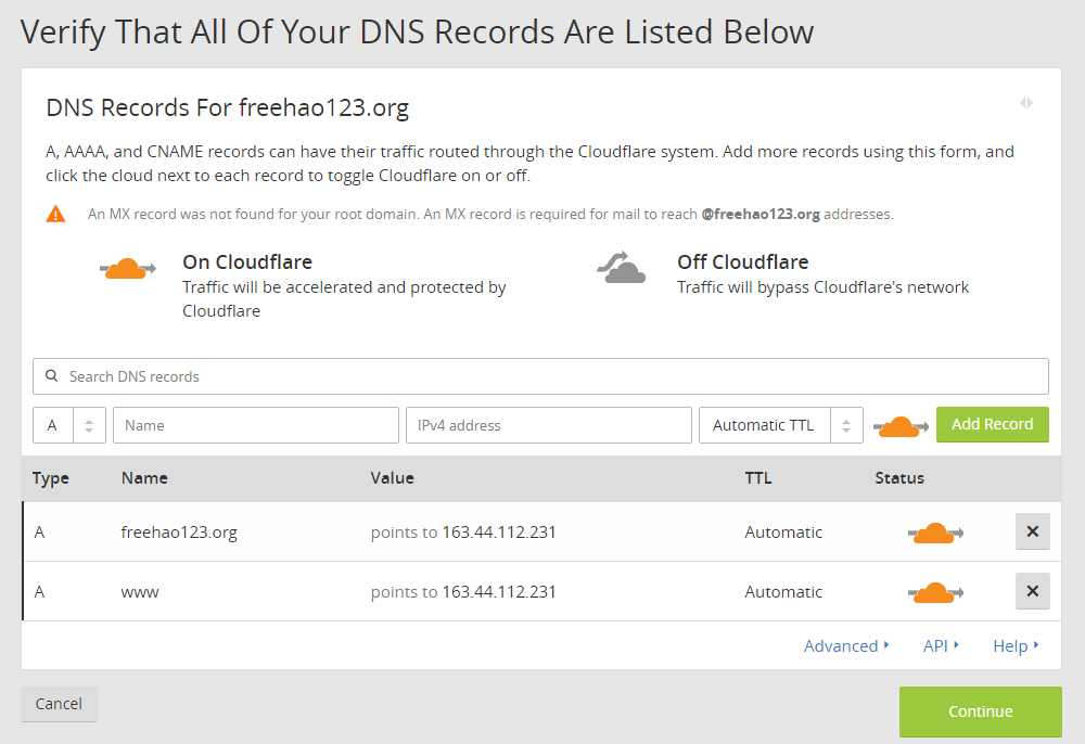 202102032154 3 CloudFlare扫描DNS