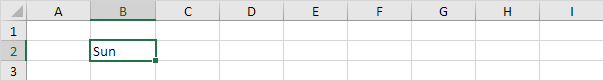 Excel中的内置列表示例 Excel中的内置列表示例