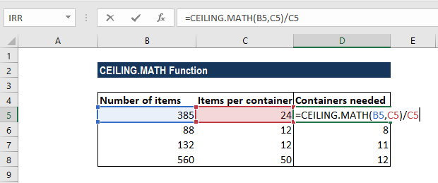 202106140930482751992 CEILING.MATH函数-示例2a