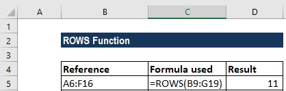 202106140930512867701 ROWS函数-示例1