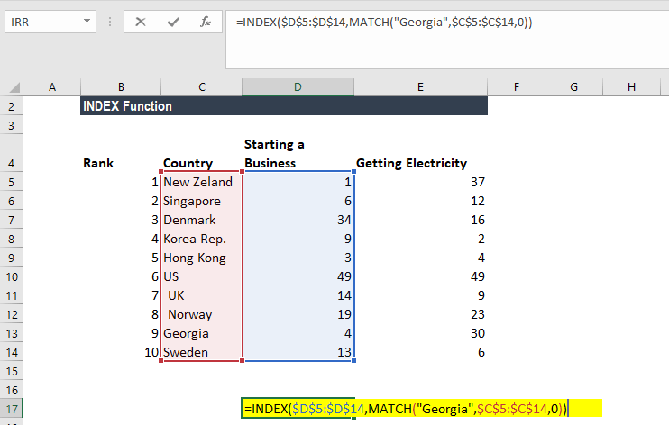 202106140931047541454 INDEX函数-示例2a