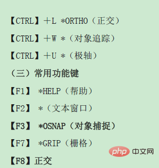 cad快捷命令表是什么-常见问题