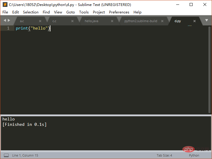 详解win10下sublime text3配置运行python的方法-sublime