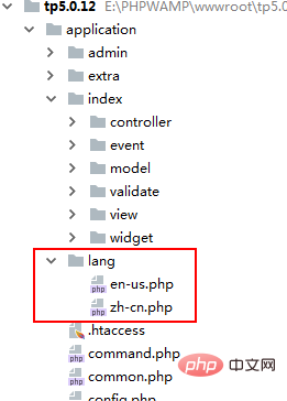 图文详解Thinkphp5多语言切换(中英文实例)-ThinkPHP