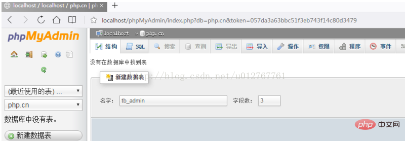 什么是phpMyAdmin？使用教程？（分享）