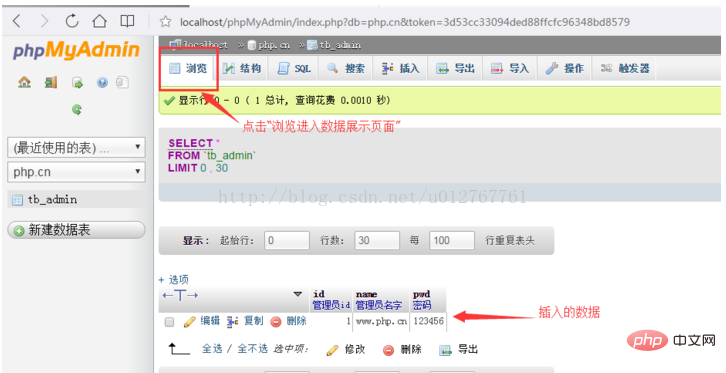 什么是phpMyAdmin？使用教程？（分享）