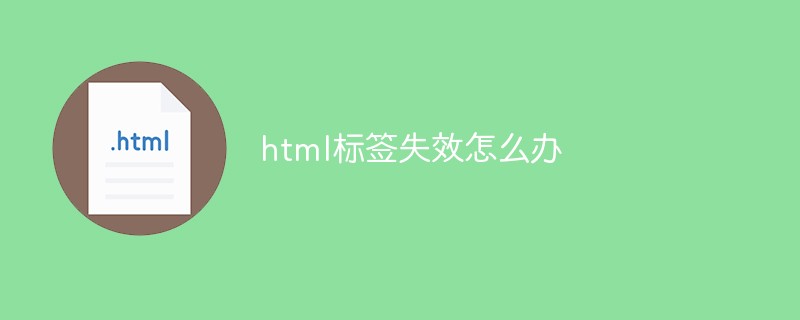 20210619014424876810 html标签失效怎么办-html教程