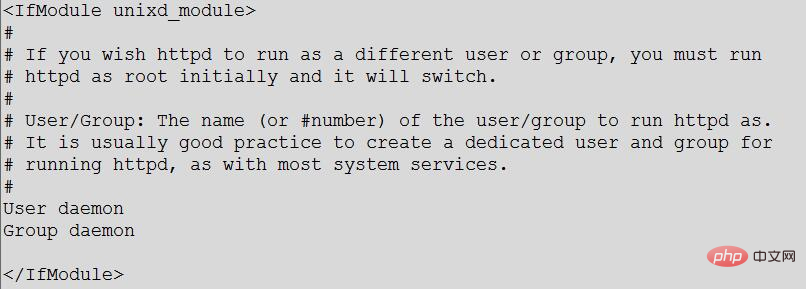 linux下修改apache服务器的默认路径