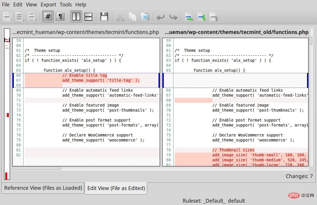 Linux下9种优秀的代码比对工具【推荐】-linux运维