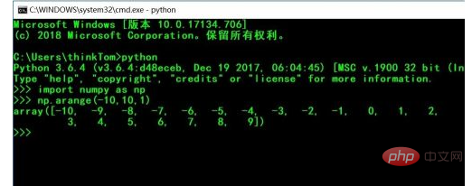 python怎么创建一维数组-Python教程