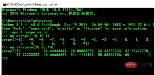 python怎么创建一维数组-Python教程