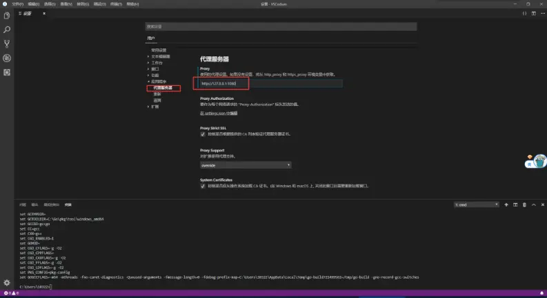 vscode中的Golang配置介绍