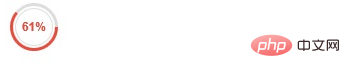 1605258293438417.png 通过html5中的canvas来绘制一个圆环形进度条