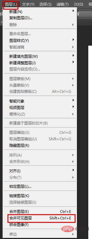 1618470428615237.jpg ps合并可见图层的快捷键是什么?-PS教程