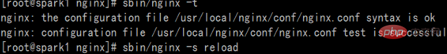 nginx执行sbin/nginx -s reload命令出错了怎么办-Nginx