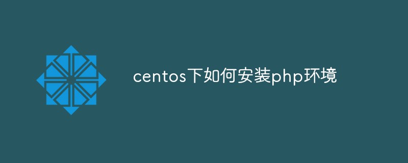 202106190359511201410 centos下如何安装php环境-CentOS
