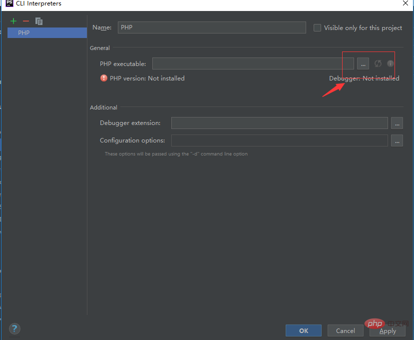 phpstorm如何配置php环境-phpstorm