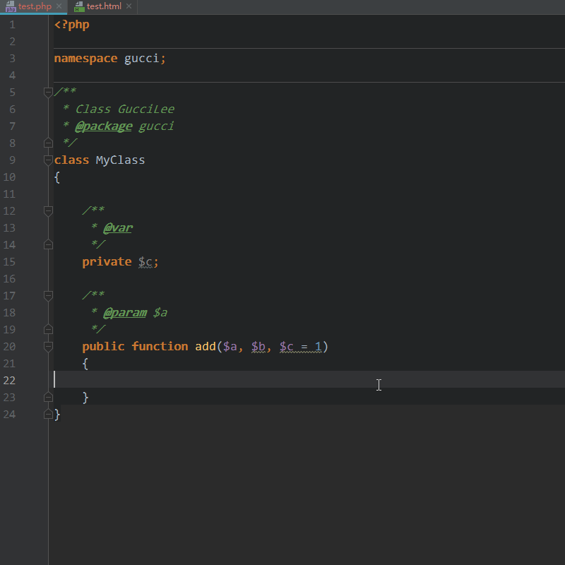 202106190407217229572 关于phpstorm的PHPDoc Comments注释生成器-phpstorm