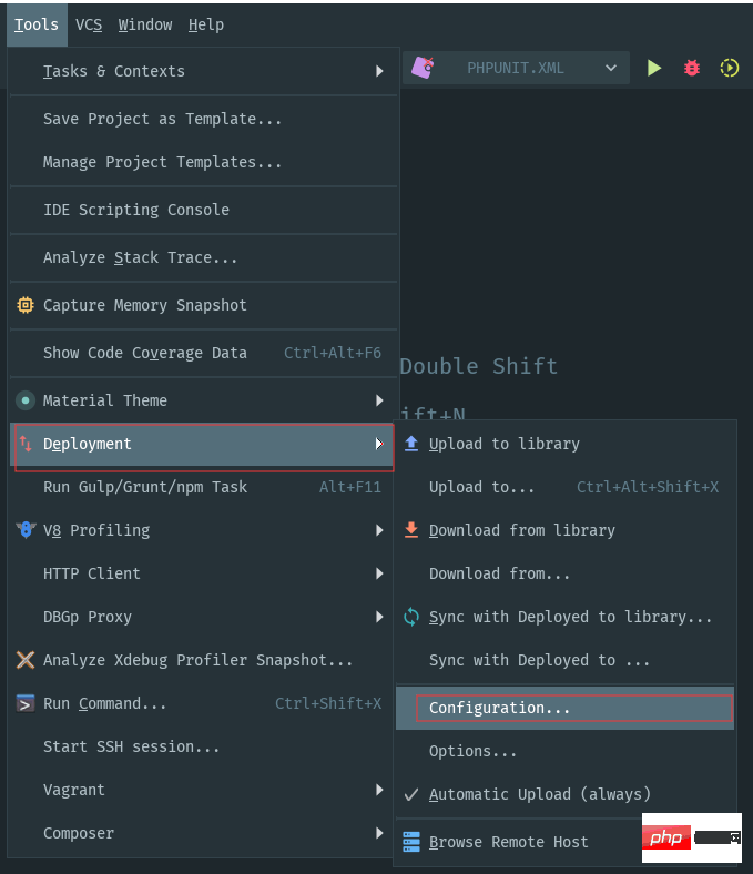 详解 PHPStorm 配置 FTP-phpstorm