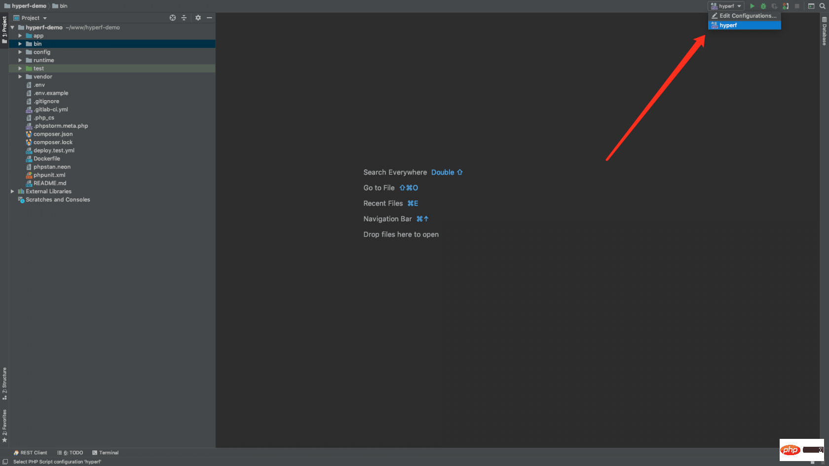 202106190409554818655 PhpStorm之优雅的调试 Hyperf-phpstorm
