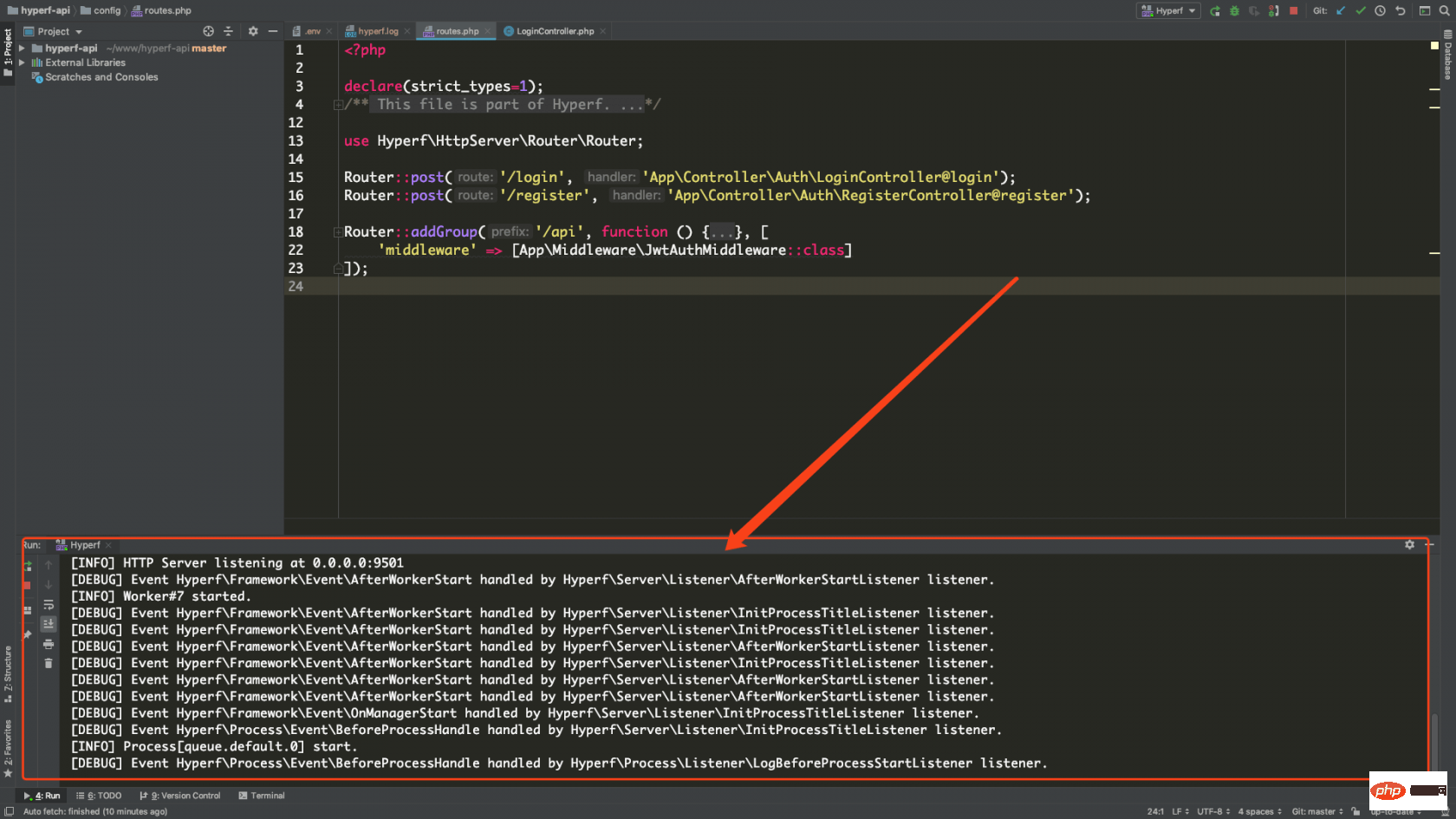2021061904100143097610 PhpStorm之优雅的调试 Hyperf-phpstorm