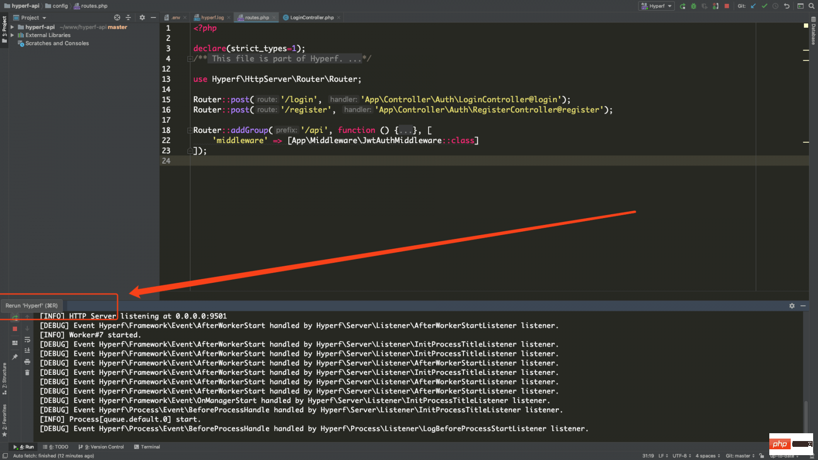 2021061904100268848711 PhpStorm之优雅的调试 Hyperf-phpstorm