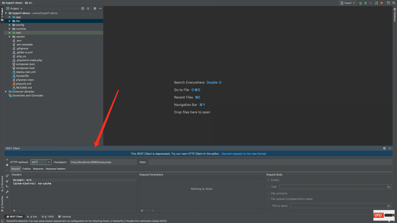 202106190410048470012 PhpStorm之优雅的调试 Hyperf-phpstorm