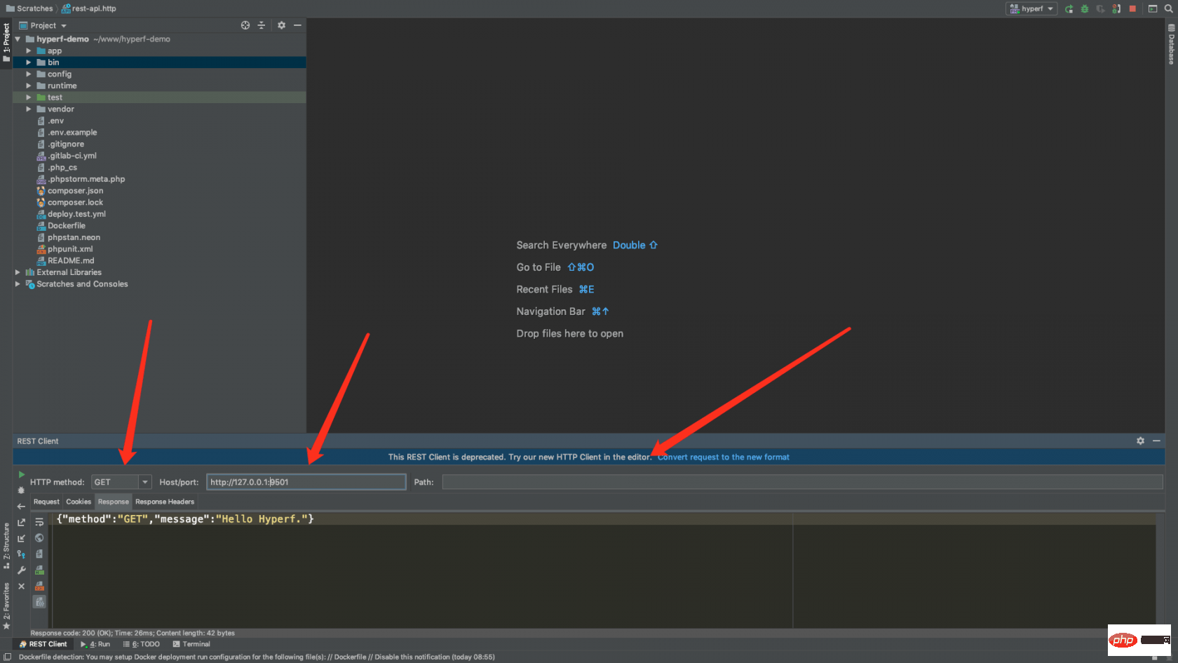 2021061904100519367413 PhpStorm之优雅的调试 Hyperf-phpstorm