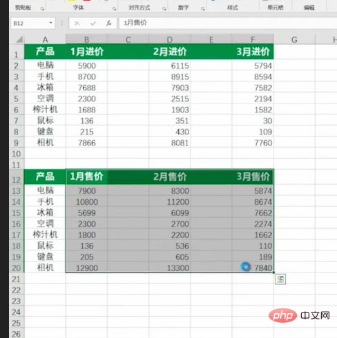 1620610863426686.png 怎么把两个表格放在一个excel里-excel