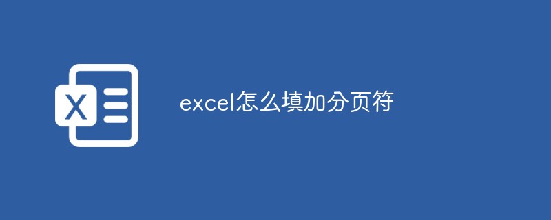 202106190450197701830 excel怎么填加分页符-excel
