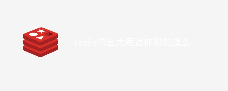 202106190458325480710 redis的五大用途你都知道么