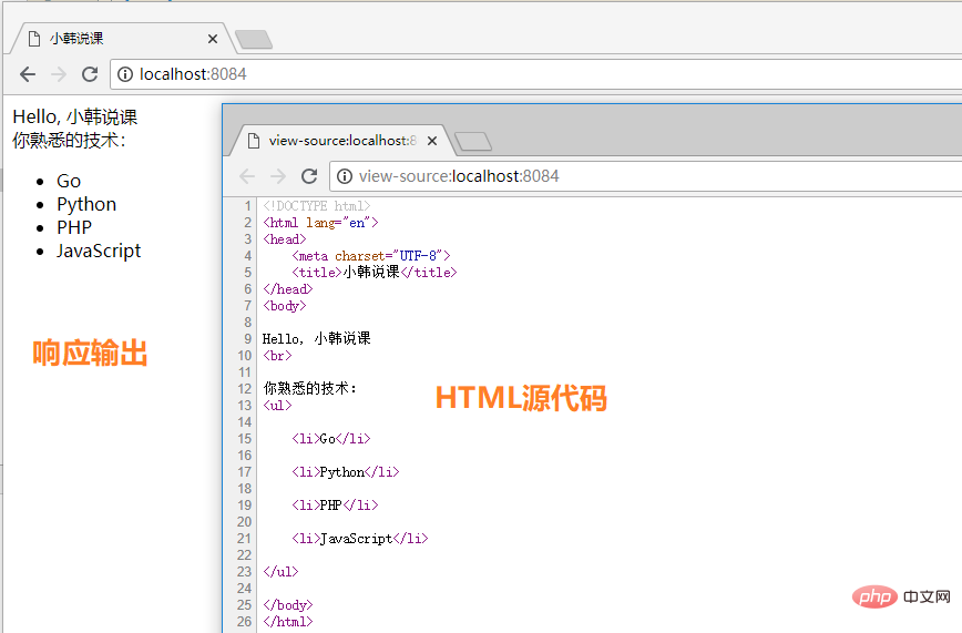 202106190505355512021 Go语言中如何使用模板引擎-Golang