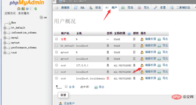 宝塔面板之开通mysql外网连接-宝塔面板