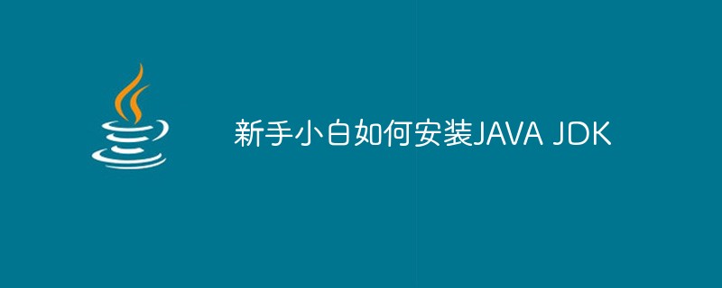 202106191205125047680 新手小白如何安装JAVA JDK-java教程