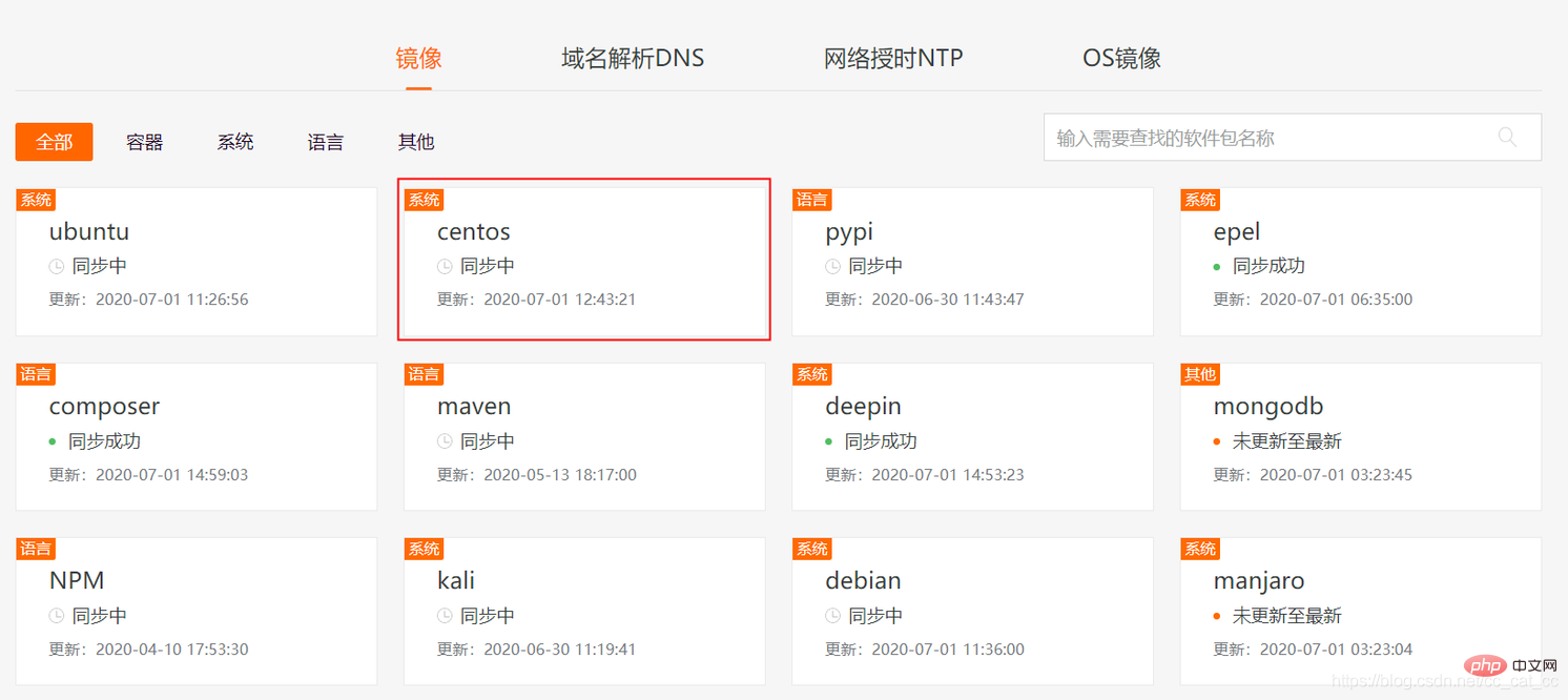 正确下载CentOS各个版本镜像-CentOS