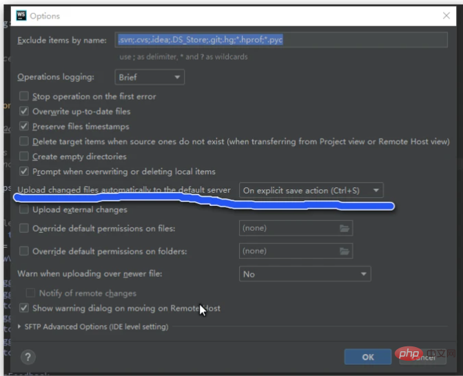 怎么使用web/phpstorm将本地代码实时自动同步到远程服务器-phpstorm