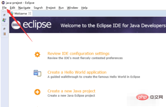 eclipse如何创建java项目