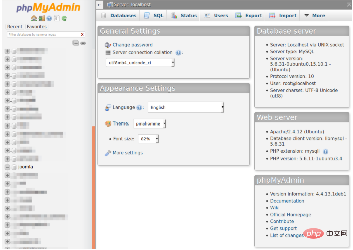 1574755271760734.png 使用phpMyAdmin导出Joomla数据库的方法
