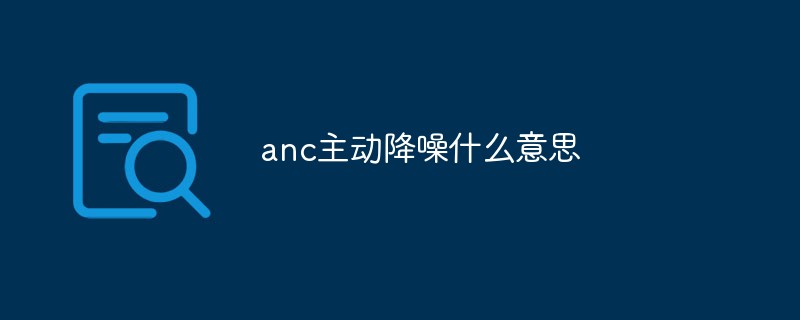 2021062013133314837530 anc主动降噪什么意思