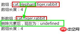 js数组如何删除指定位置的元素？删除指定位置元素的2种方法