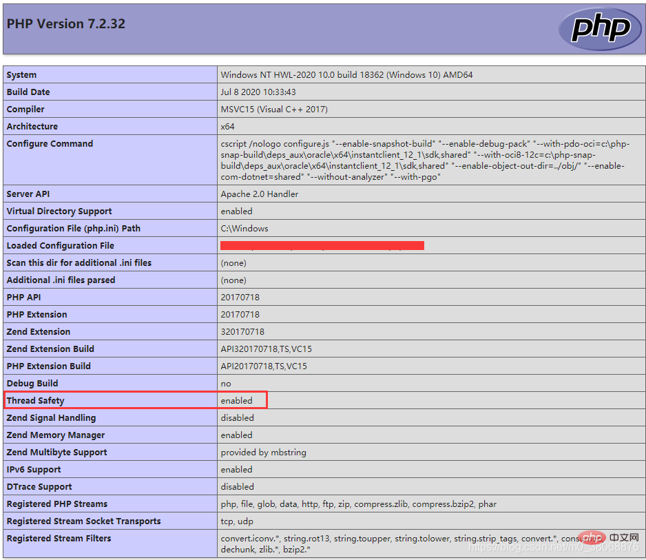 win10下php如何安装seaslog扩展