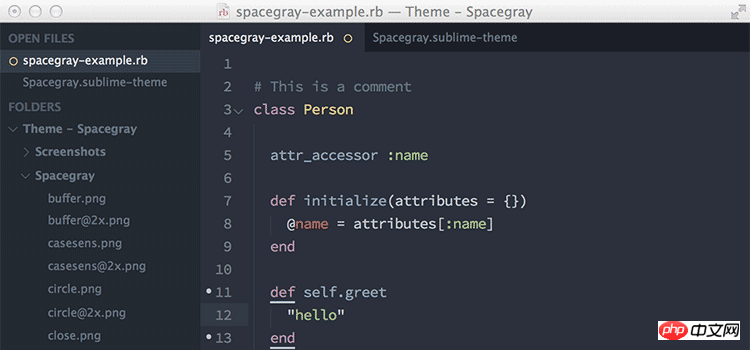 sublime text3有哪些炫酷的主题