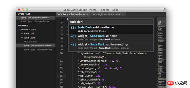 sublime text3有哪些炫酷的主题