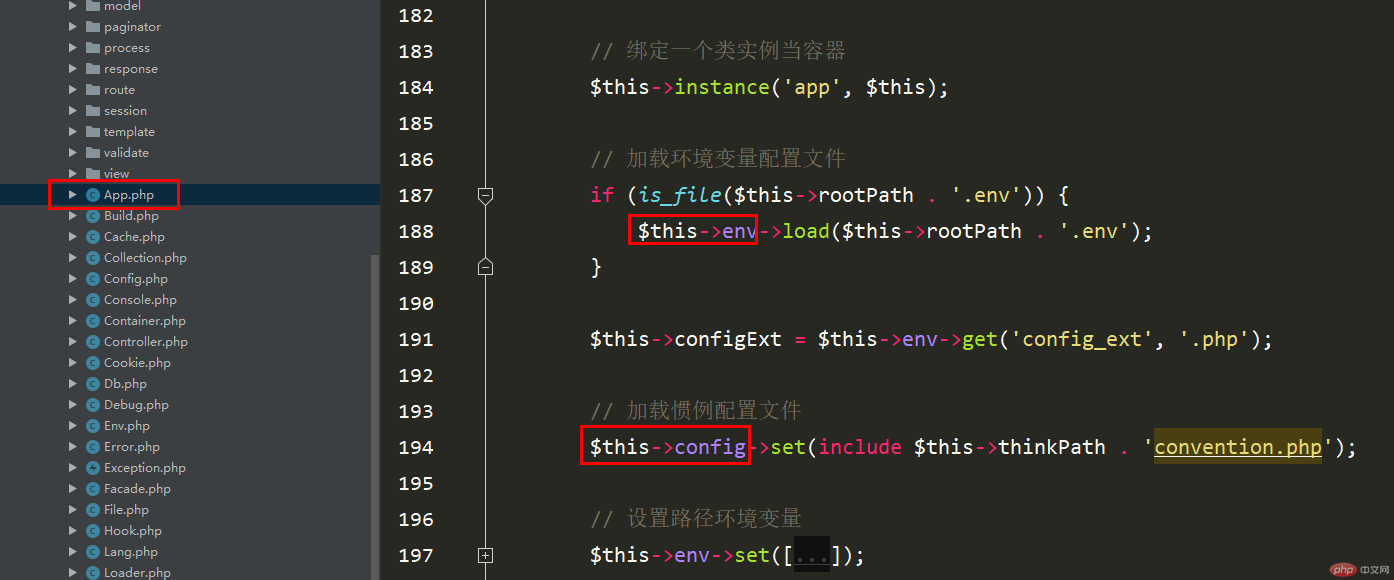 ThinkPHP框架执行流程（附脑图）
