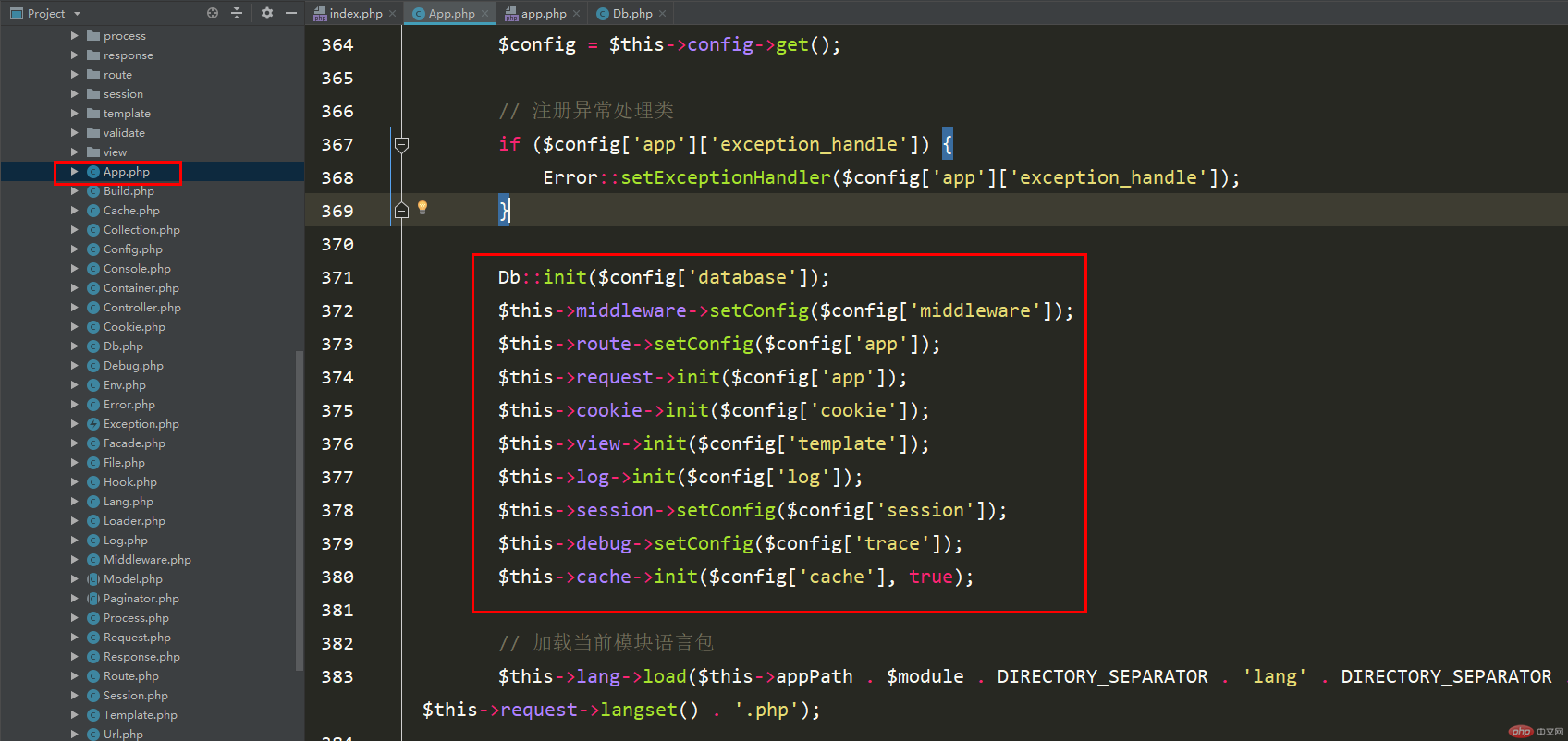 ThinkPHP框架执行流程（附脑图）