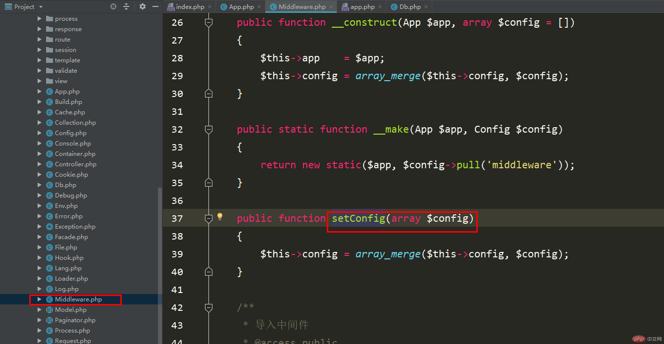 ThinkPHP框架执行流程（附脑图）