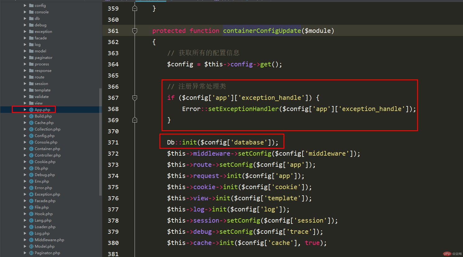 ThinkPHP框架执行流程（附脑图）