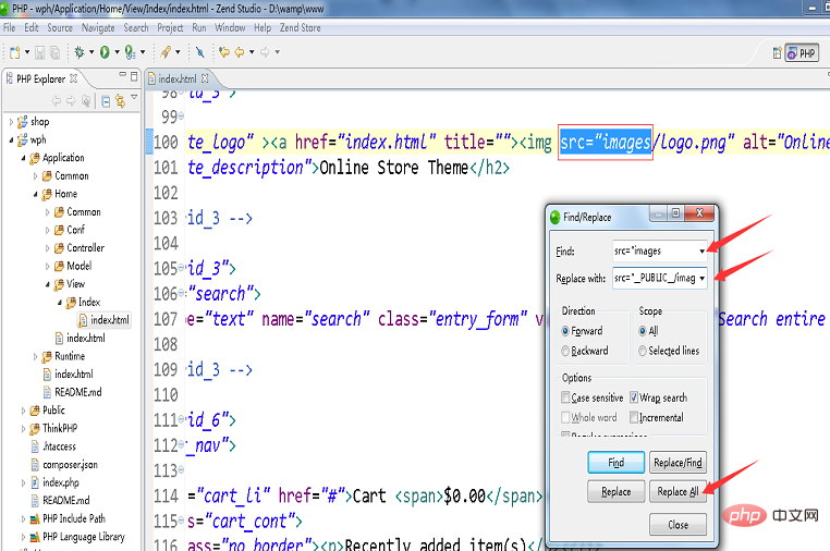 1566443290314684.png thinkphp怎么使用模板