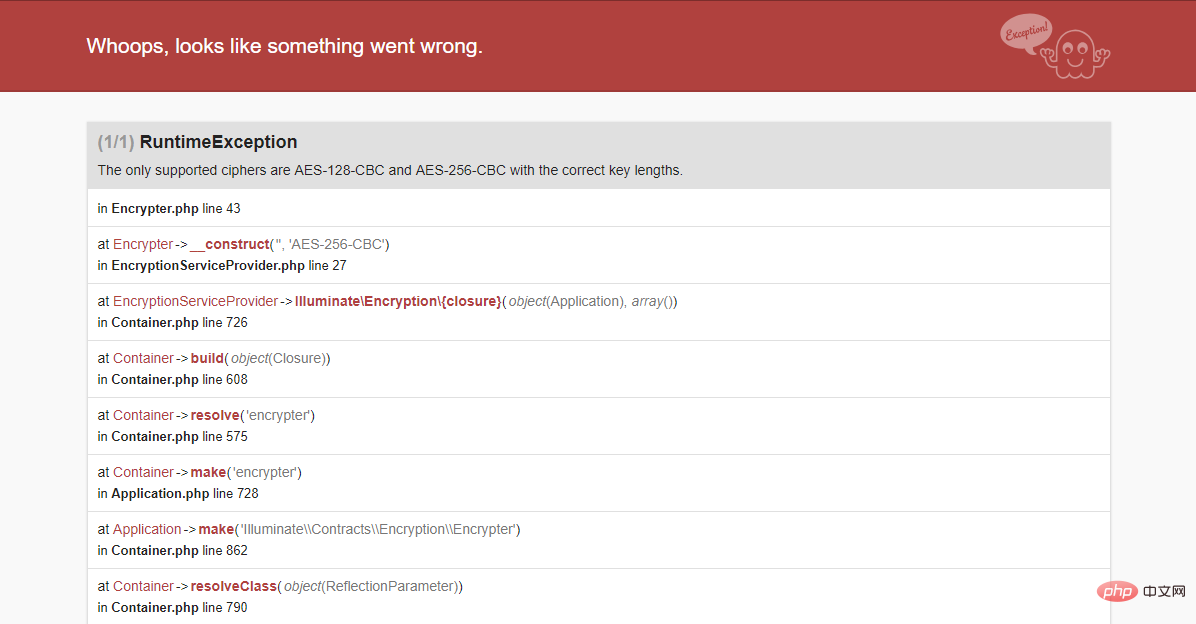 2021062014061017717190 PHP Laravel 5.4 框架环境搭建(win10)
