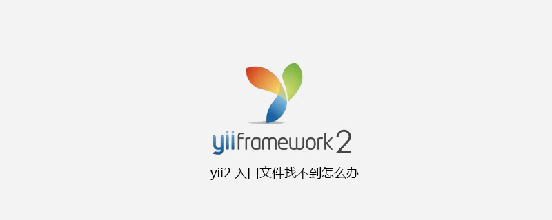 2021062014080417700960 yii2 入口文件找不到怎么办
